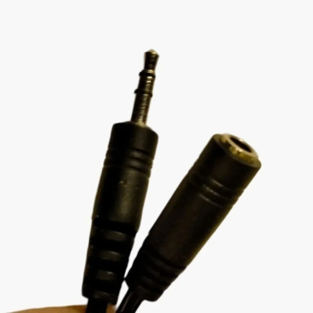 Audio Cable Plug and Jack Straight plug male female Ends